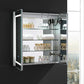 Fresca Spazio 30 Wide x 30 Tall Bathroom Medicine Cabinet w/ LED Lighting & Defogger
