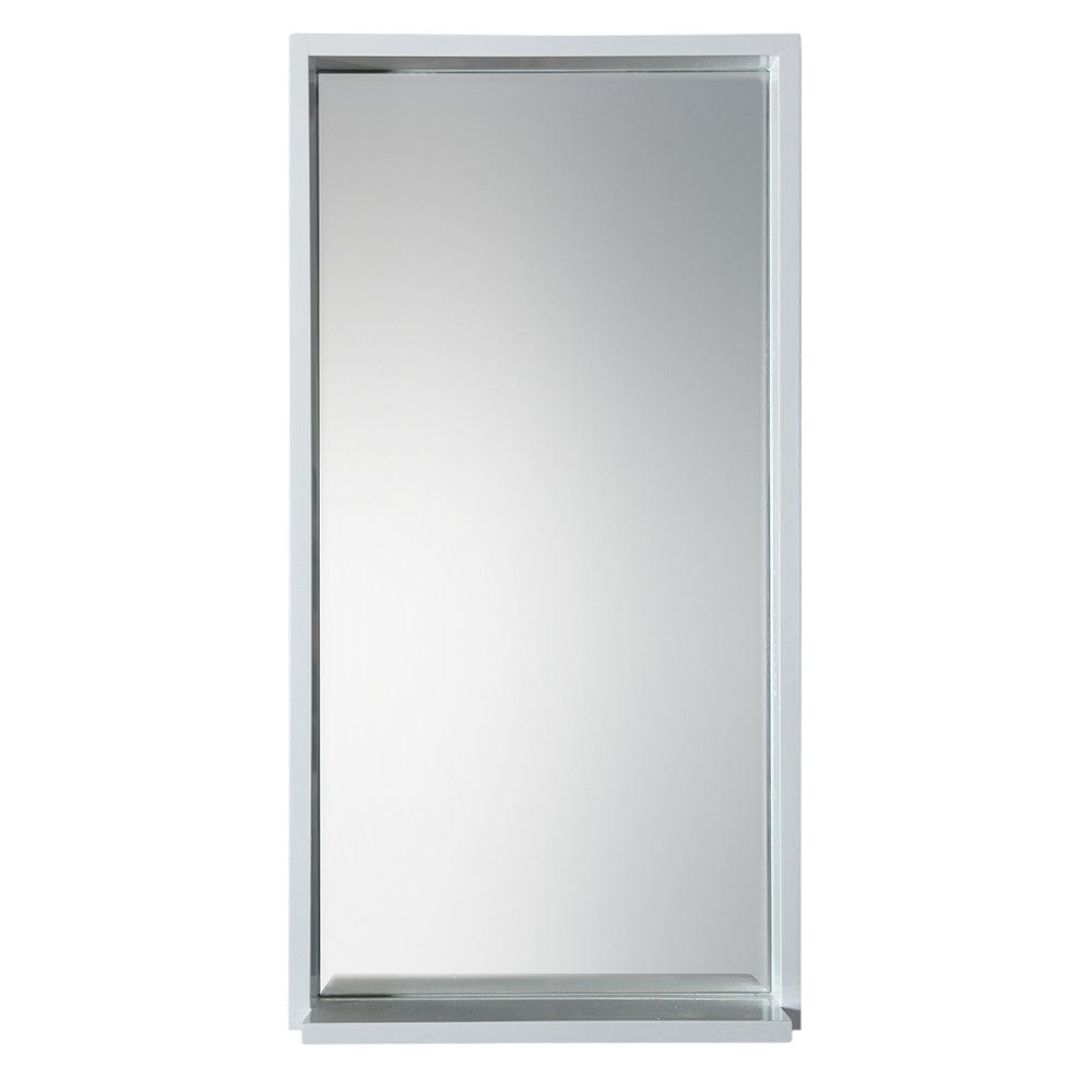 Fresca Allier 16 white Mirror with Shelf