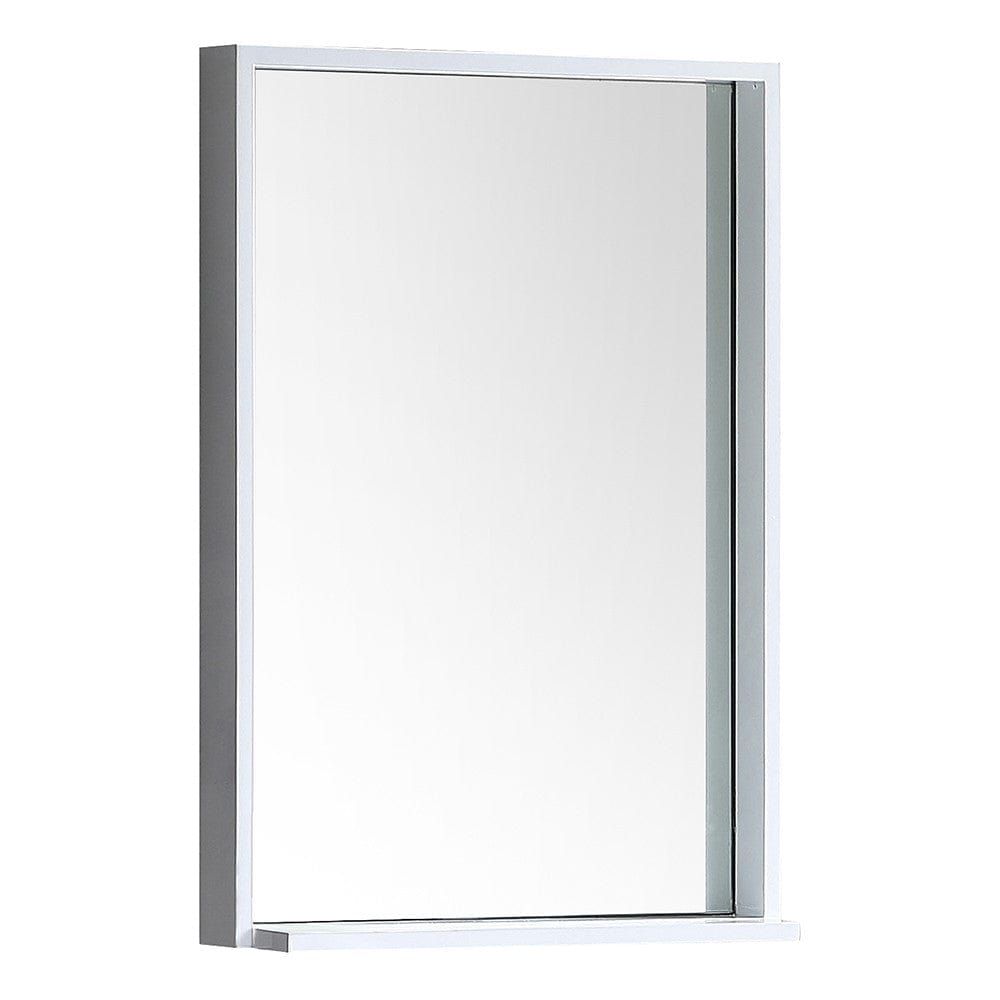 Fresca Allier 22" white Mirror with Shelf