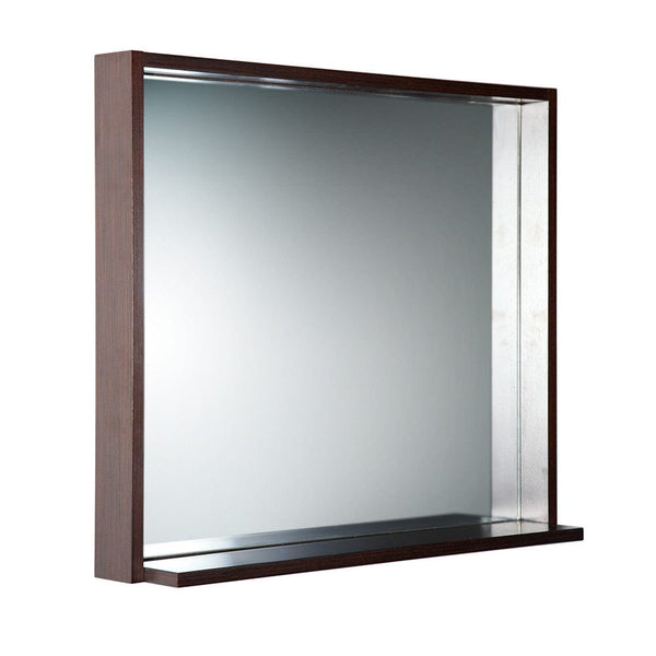Fresca Allier 30 Wenge Mirror with Shelf