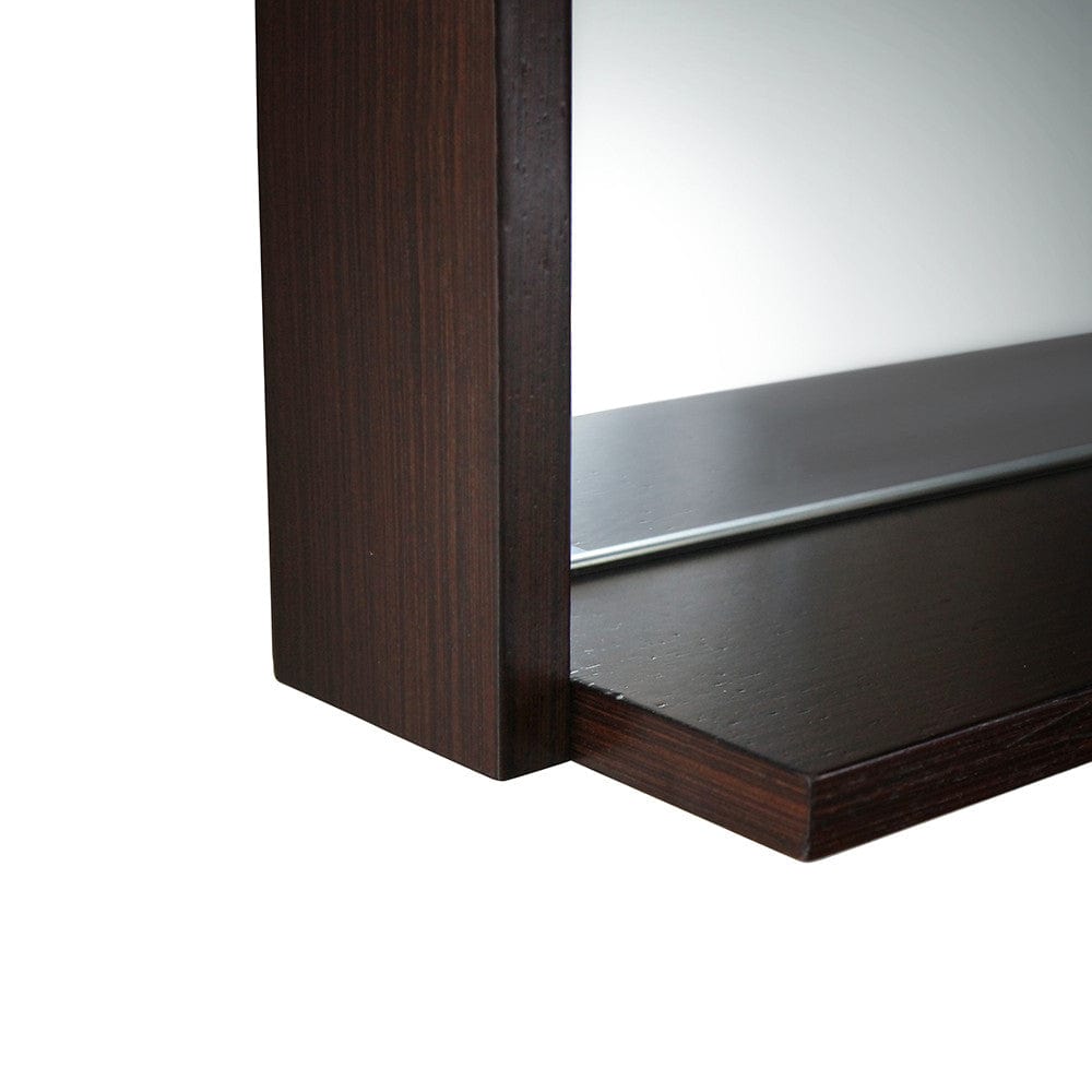 Fresca Allier 30 Wenge Mirror with Shelf