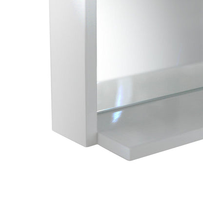 Fresca Allier 30 white Mirror with Shelf