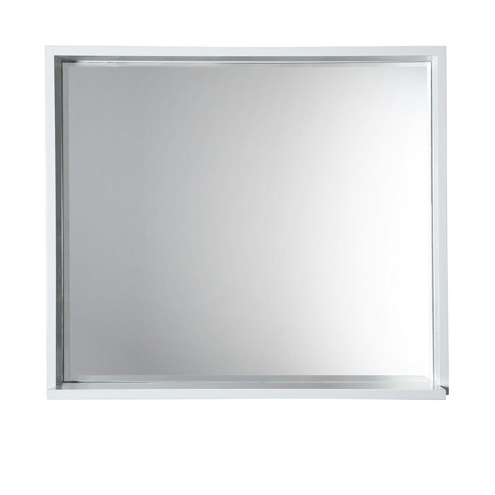 Fresca Allier 30 white Mirror with Shelf