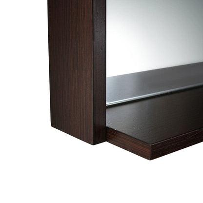 Fresca Allier 36 Wenge Mirror with Shelf