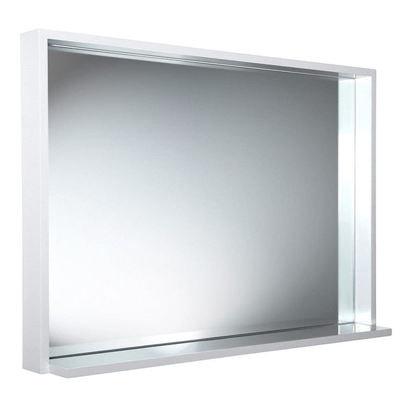 Fresca Allier 40 white Mirror with Shelf