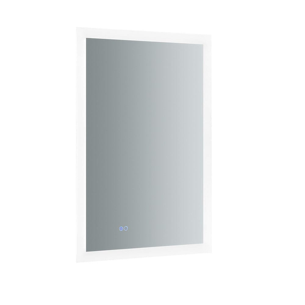 Fresca Angelo 24" Wide x 36" Tall Bathroom Mirror w/ Halo Style LED Lighting and Defogger