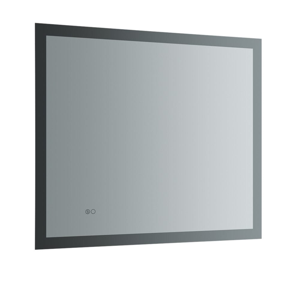 Fresca Angelo 36 Wide x 30 Tall Bathroom Mirror w/ Halo Style LED Lighting and Defogger