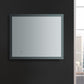 Fresca Angelo 36 Wide x 30 Tall Bathroom Mirror w/ Halo Style LED Lighting and Defogger