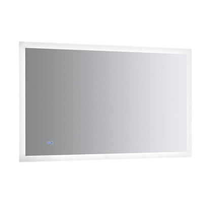 Fresca Angelo 48" Wide x 30" Tall Bathroom Mirror w/ Halo Style LED Lighting and Defogger