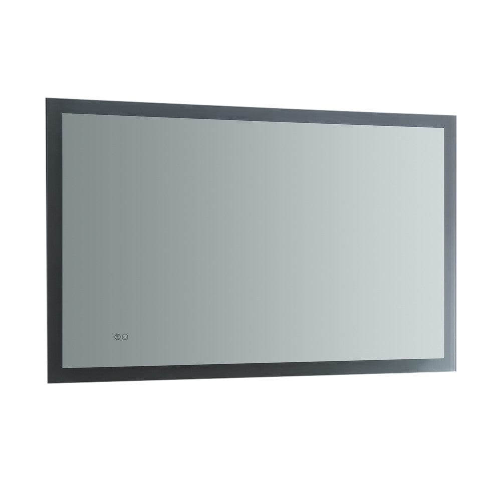 Fresca Angelo 48 Wide x 30 Tall Bathroom Mirror w/ Halo Style LED Lighting and Defogger