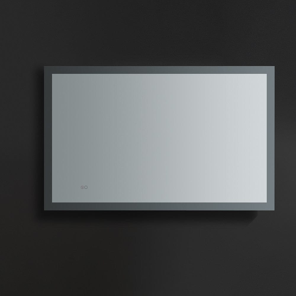 Fresca Angelo 48 Wide x 30 Tall Bathroom Mirror w/ Halo Style LED Lighting and Defogger