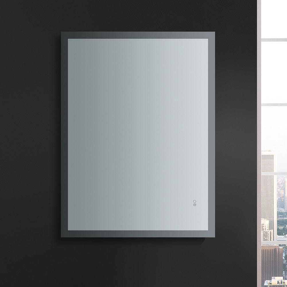 Fresca Angelo 48 Wide x 36 Tall Bathroom Mirror w/ Halo Style LED Lighting and Defogger