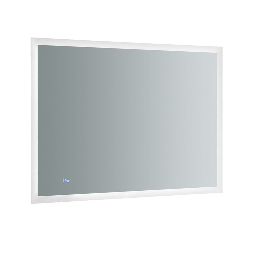 Fresca Angelo 48 Wide x 36 Tall Bathroom Mirror w/ Halo Style LED Lighting and Defogger