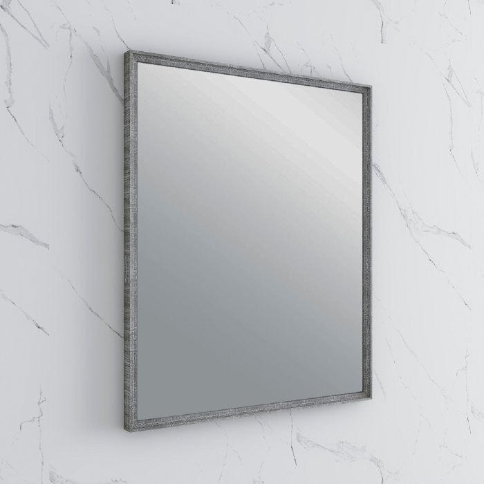 26 inch bathroom mirror in ash