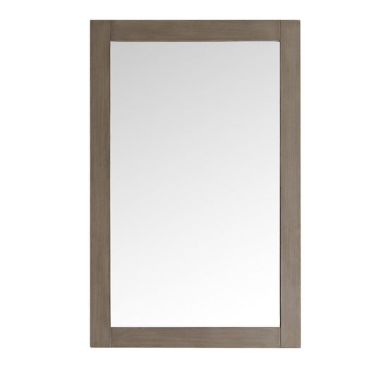 Fresca Greenwich 20 Antique Silver Traditional Bathroom Mirror