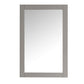 Fresca Hartford 20 Gray Traditional Bathroom Mirror
