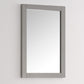 Fresca Hartford 20 Gray Traditional Bathroom Mirror