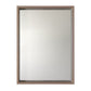 Fresca Potenza 21 Gray Oak Mirror with Shelf