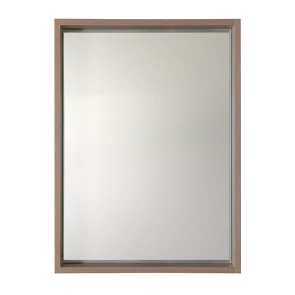 Fresca Potenza 21 Gray Oak Mirror with Shelf