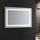 Fresca Santo 24 Wide x 36 Tall Bathroom Mirror w/ LED Lighting and Defogger