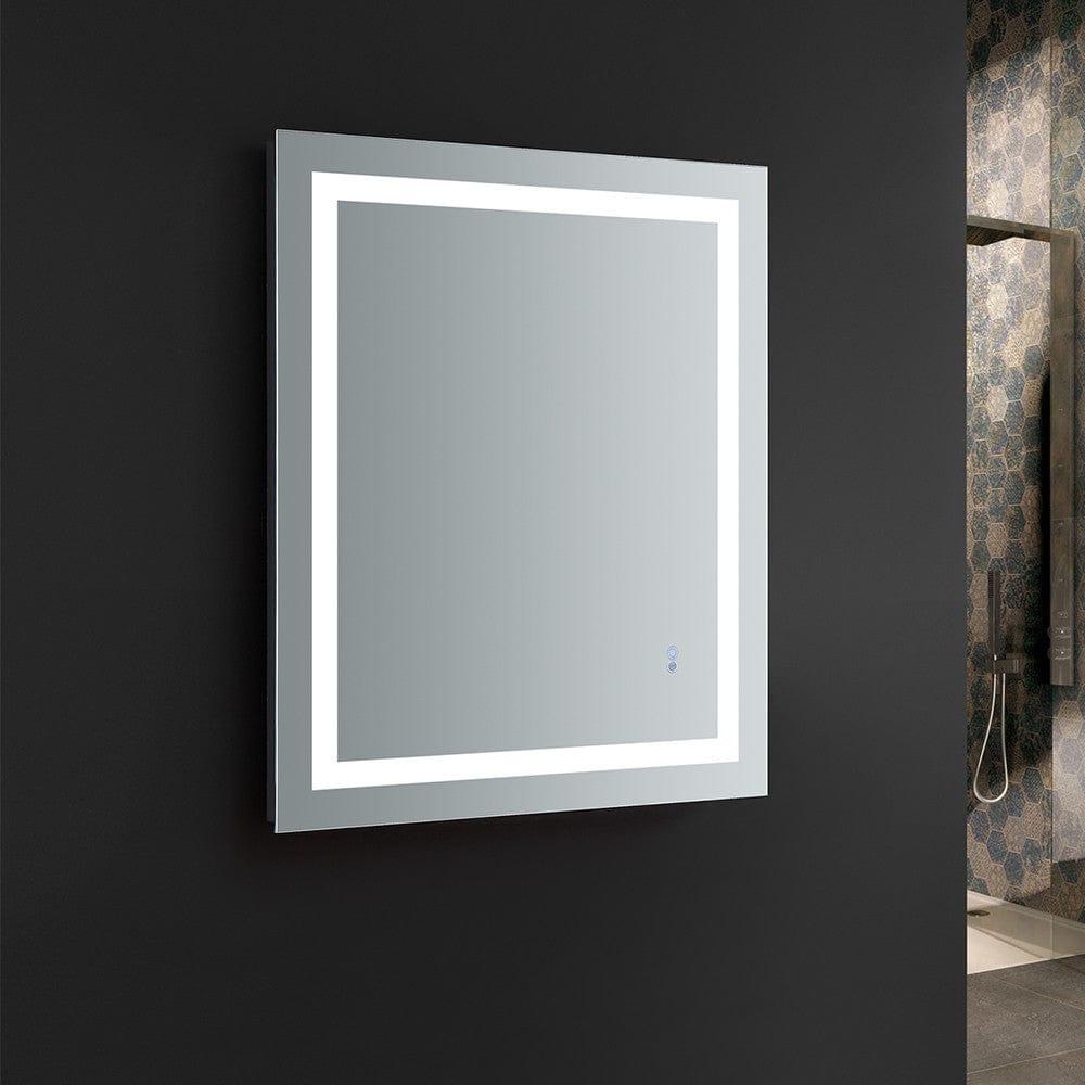 Fresca Santo 36 Wide x 30 Tall Bathroom Mirror w/ LED Lighting and Defogger