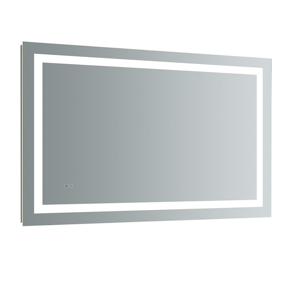 Fresca Santo 48" Wide x 30" Tall Bathroom Mirror w/ LED Lighting and Defogger