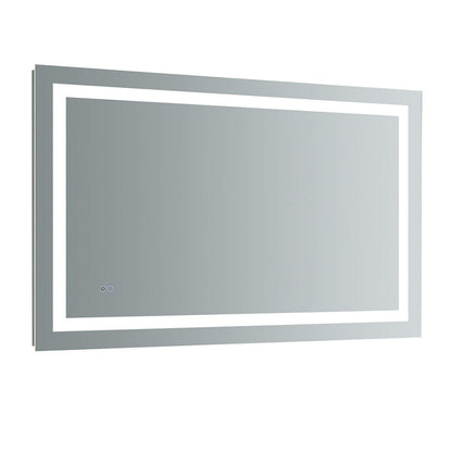 Fresca Santo 48" Wide x 30" Tall Bathroom Mirror w/ LED Lighting and Defogger