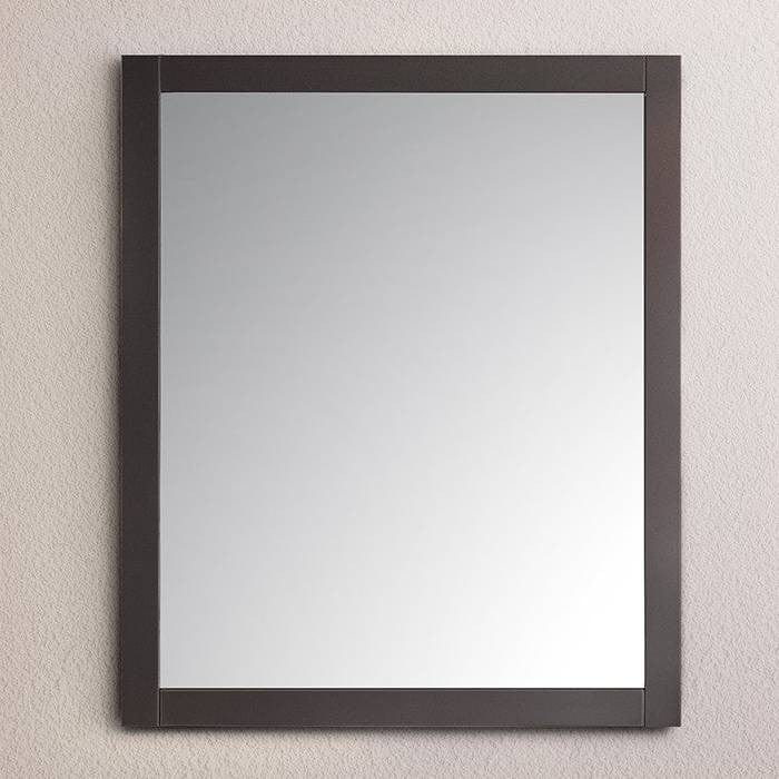 solid wood frame mirror