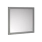 Pair of Fresca Manchester 30" Gray Traditional Bathroom Mirror