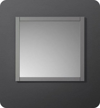 Pair of Fresca Manchester 30" Gray Traditional Bathroom Mirror