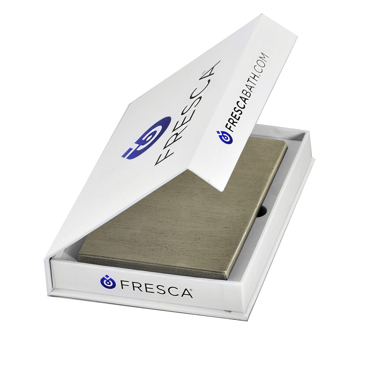 Fresca Wood Color Sample in Antique Silver in box