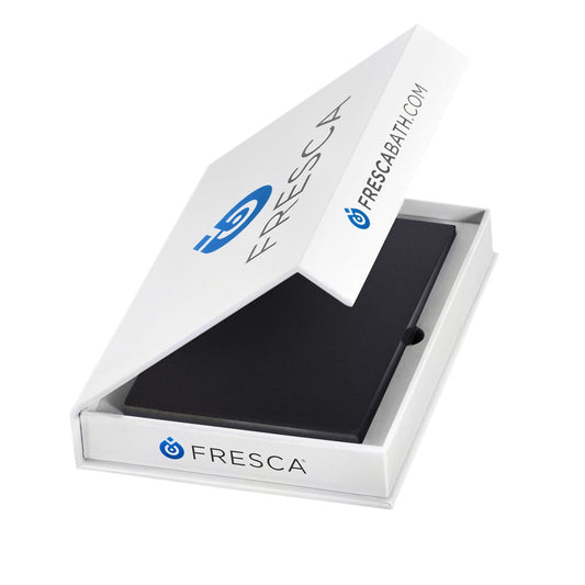 Fresca Wood Color Sample in Black in the box