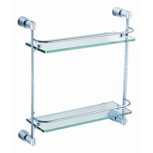 FAC0146 | Fresca Magnifico 2 Tier Glass Shelf - Chrome