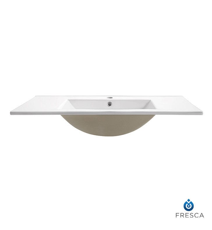 Fresca Allier 36 White Integrated Sink w/ Countertop