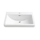Fresca Milano 26" White Integrated Sink w/ Countertop