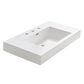 Fresca Vista 36" White Integrated Sink w/ Countertop