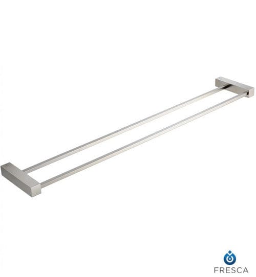 FAC0440BN | Fresca Ottimo 26" Double Towel Bar - Brushed Nickel