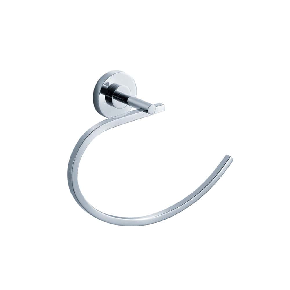 FAC0825 | Fresca Alzato Towel Ring - Chrome