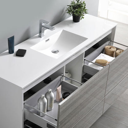 Rectangle Sink Vanity