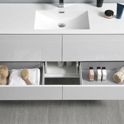 Rectangle Sink Vanity