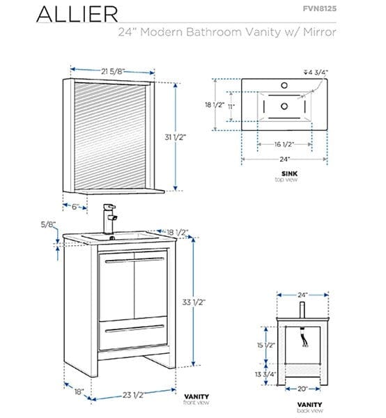 Fresca Vanities