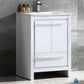 Fresca Allier 24 White Modern Bathroom Cabinet w/ Sink