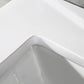 Fresca Allier 60 White Modern Double Sink Bathroom Vanity w/ Mirror