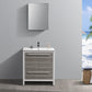 Fresca Allier Rio 30 Ash Gray Modern Bathroom Vanity Set  w/ Medicine Cabinet