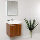 Fresca Alto Teak Modern Bathroom Vanity w/ Medicine Cabinet