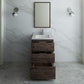 Fresca Formosa 24 Floor Standing Modern Bathroom Vanity w/ Mirror | FVN3124ACA-FC