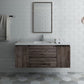Fresca Formosa 48 Wall Hung Modern Bathroom Vanity w/ Mirror | FVN31-122412ACA