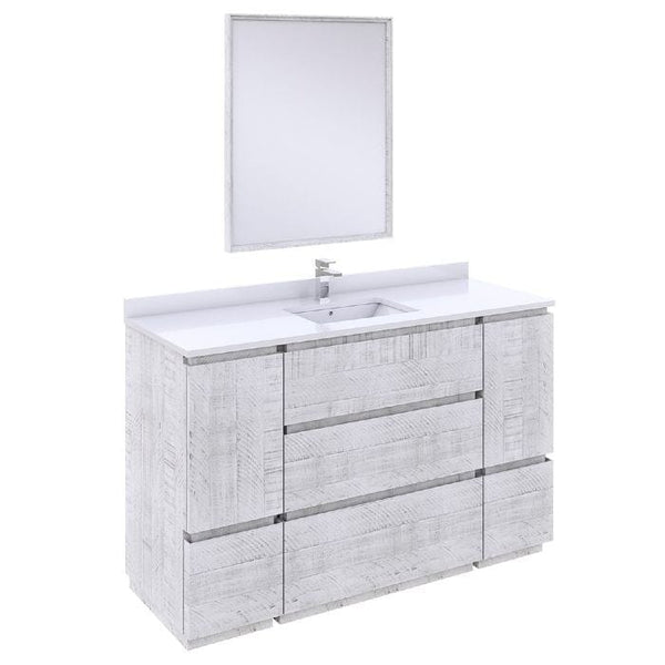 freestanding bathroom vanity set