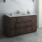 Fresca Formosa 59 Floor Standing Single Sink Modern Bathroom Cabinet | FCB31-123612ACA-FC