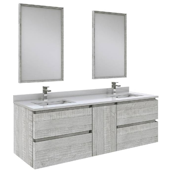 60 inch bathroom vanity set